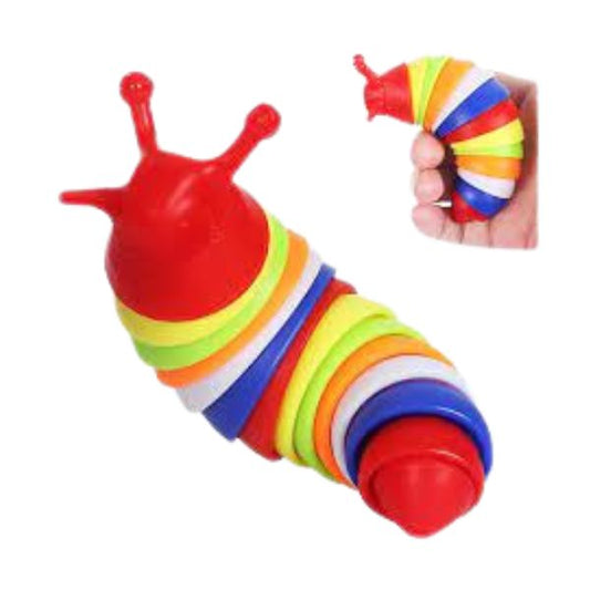 Fidget Rainbow Slug Toy